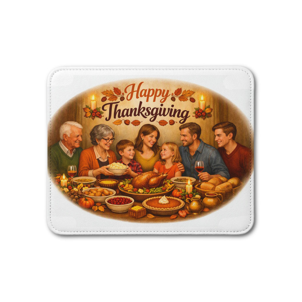 Leather Placemat - Happy Thanksgiving!