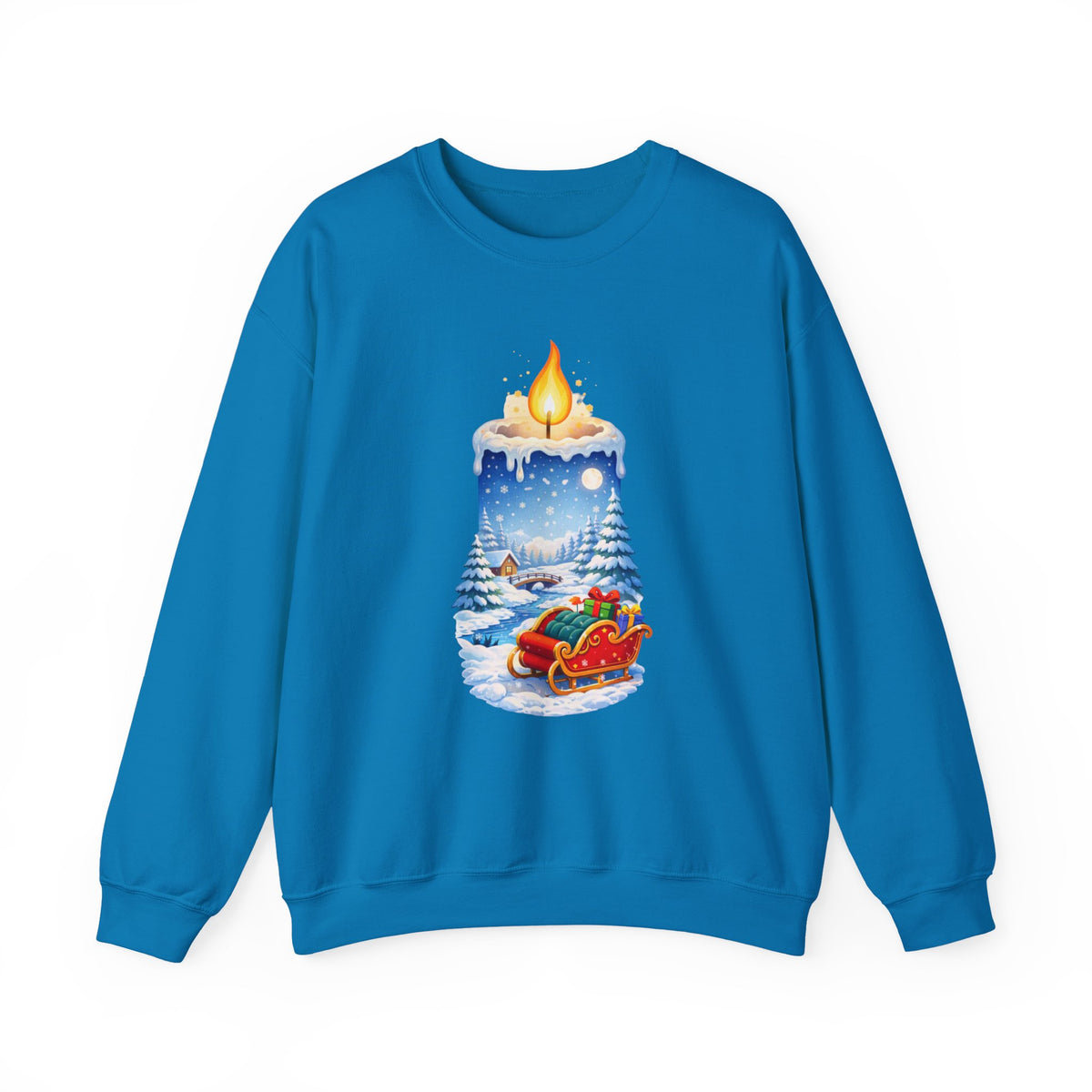 Christmas Candle -  Sweatshirt
