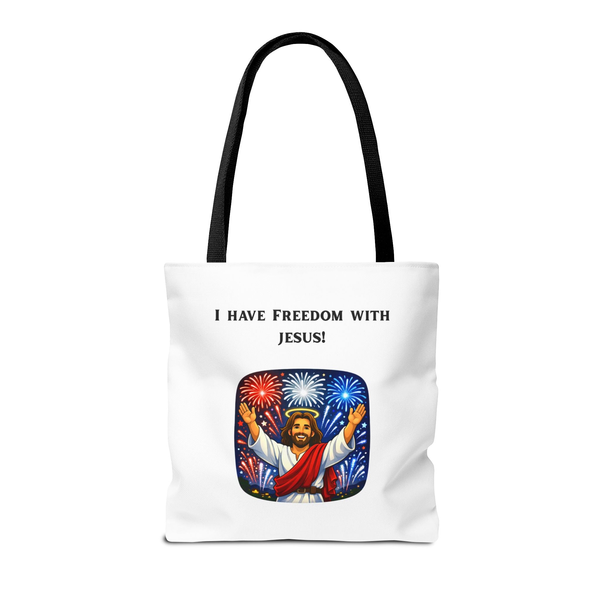 Tote Bag - I have freedom with Jesus!