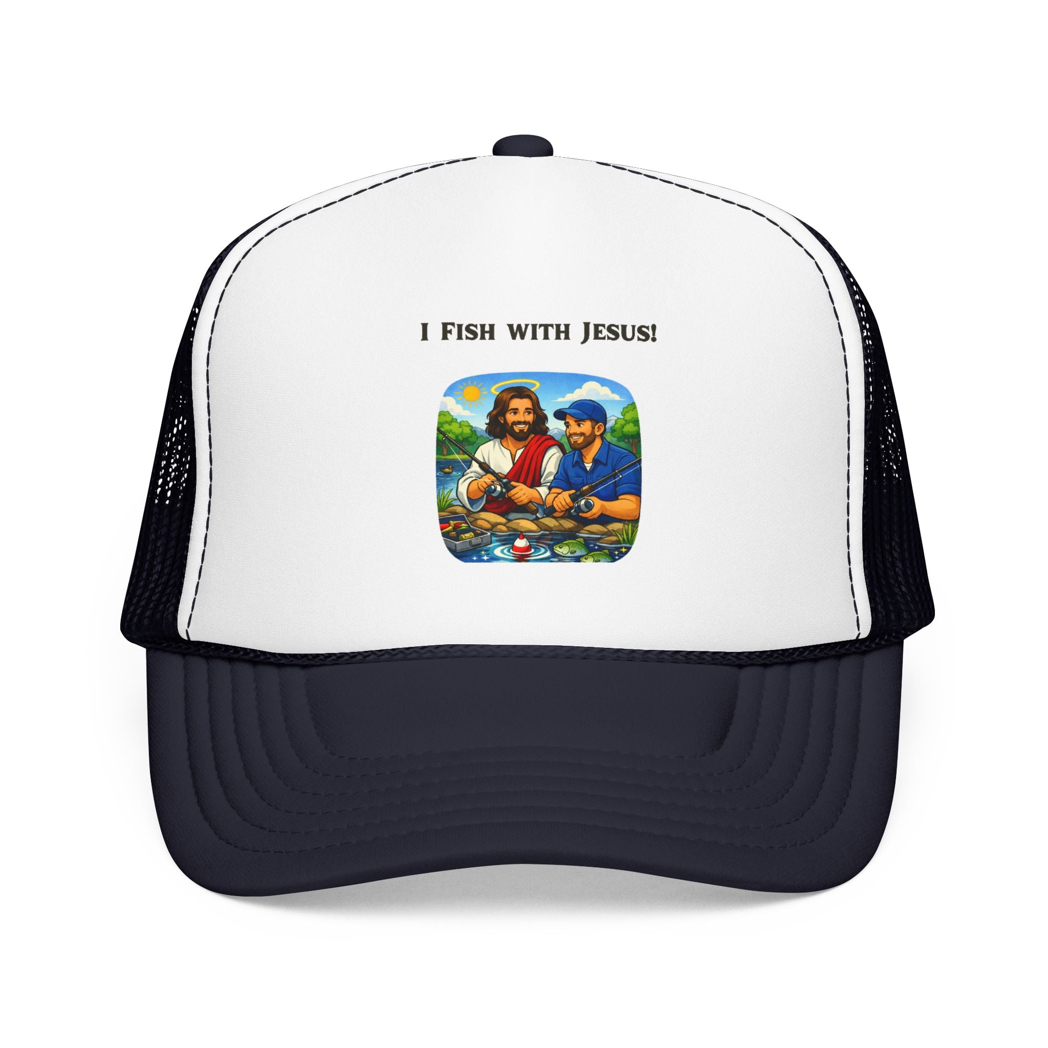 I Fish with Jesus - Hat