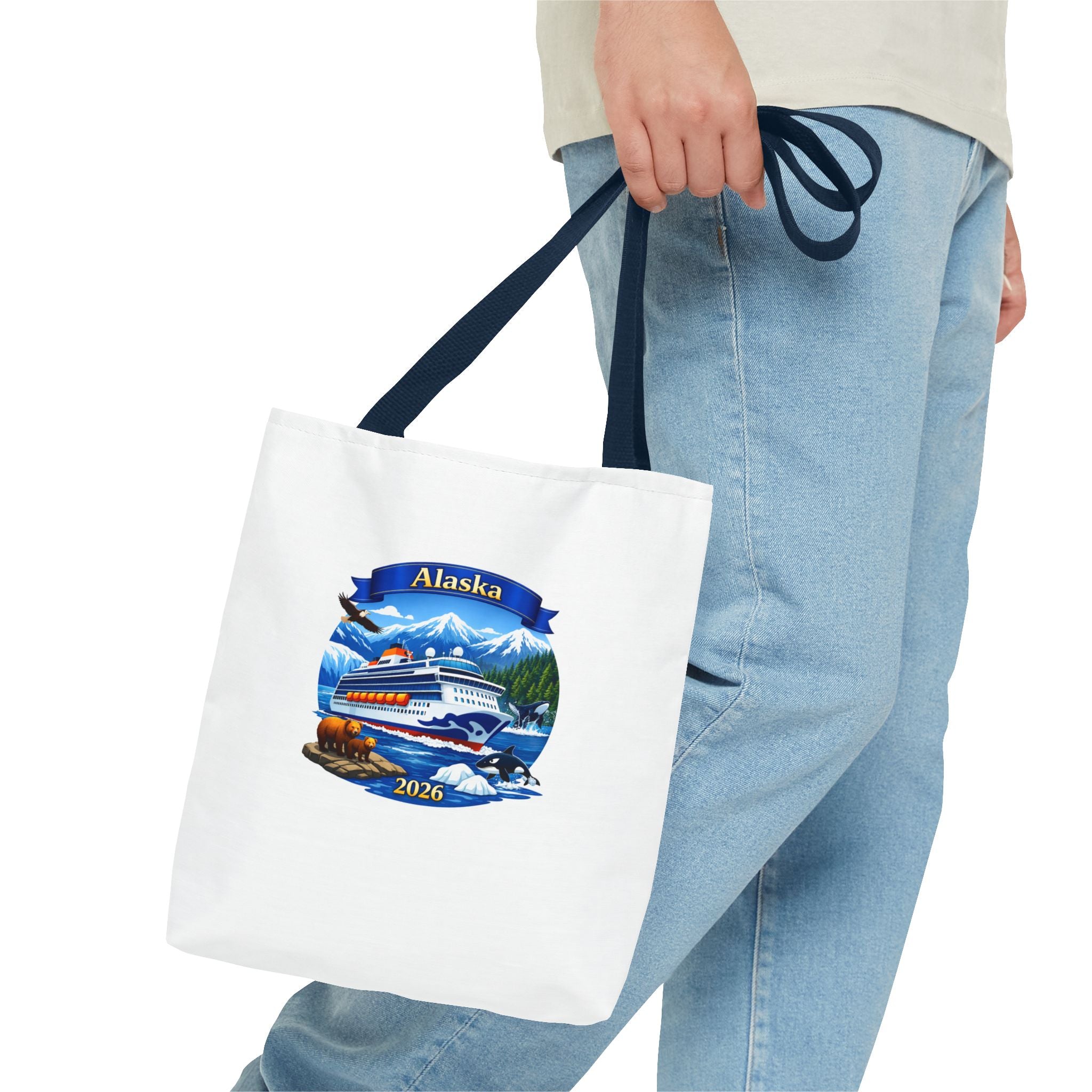 Alaska Cruise Ship - Tote - Customizable