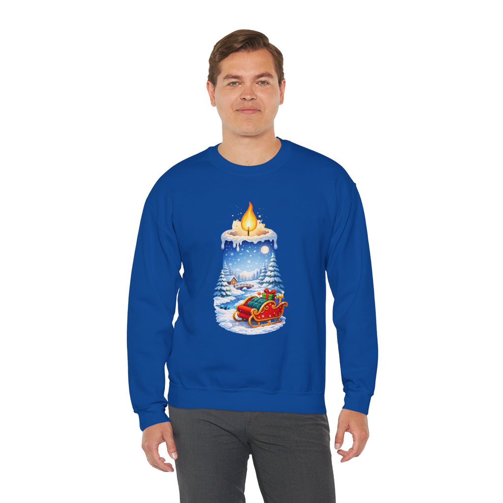Christmas Candle -  Sweatshirt