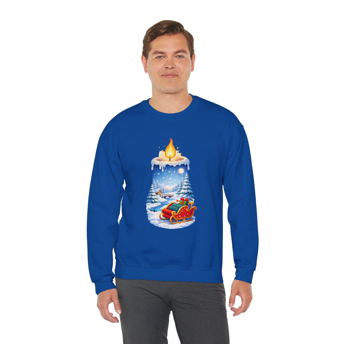 Christmas Candle -  Sweatshirt
