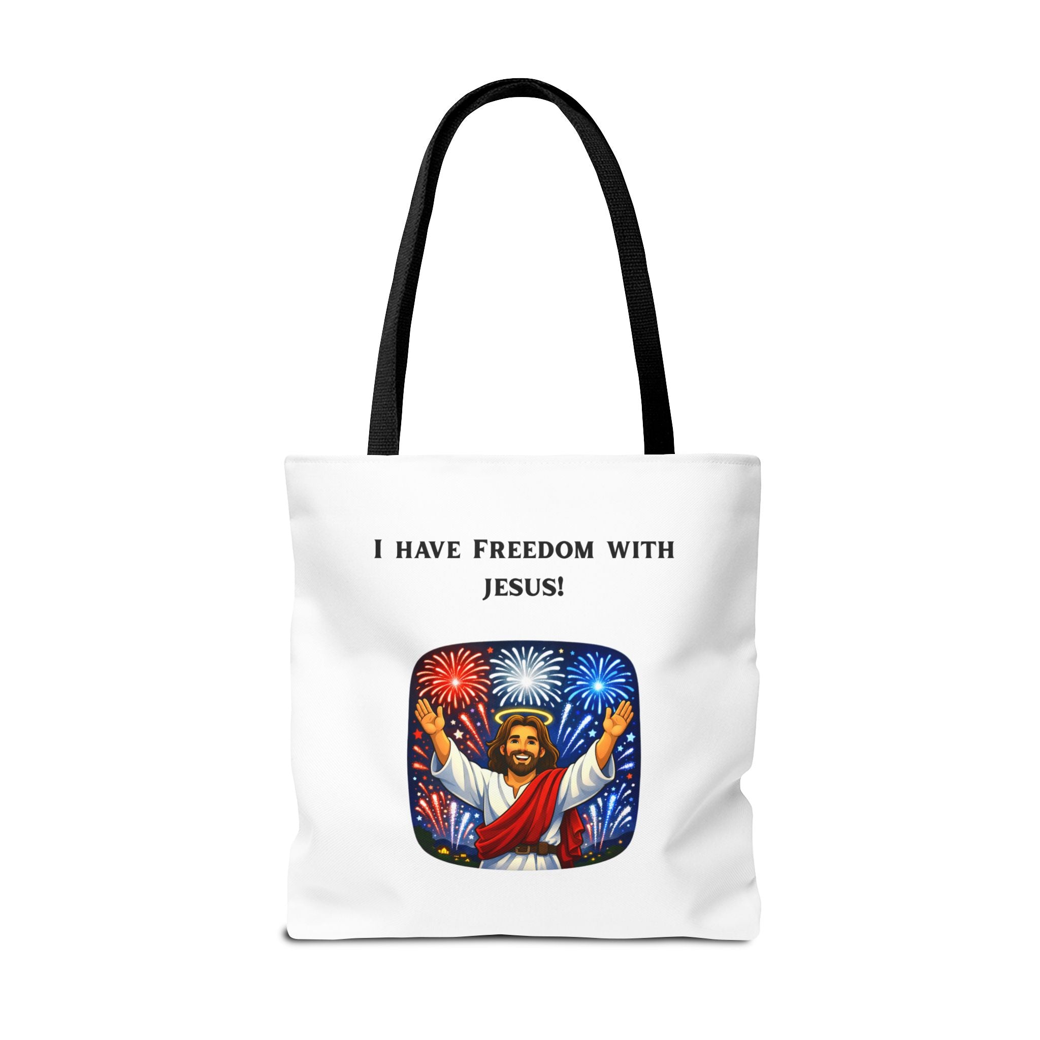 Tote Bag - I have freedom with Jesus!