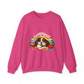 Puppy Hiding in Fabric -  Sweatshirt