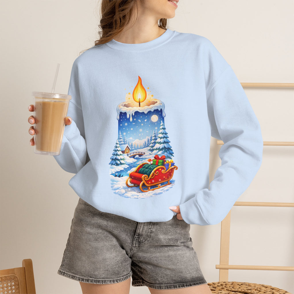 Christmas Candle -  Sweatshirt