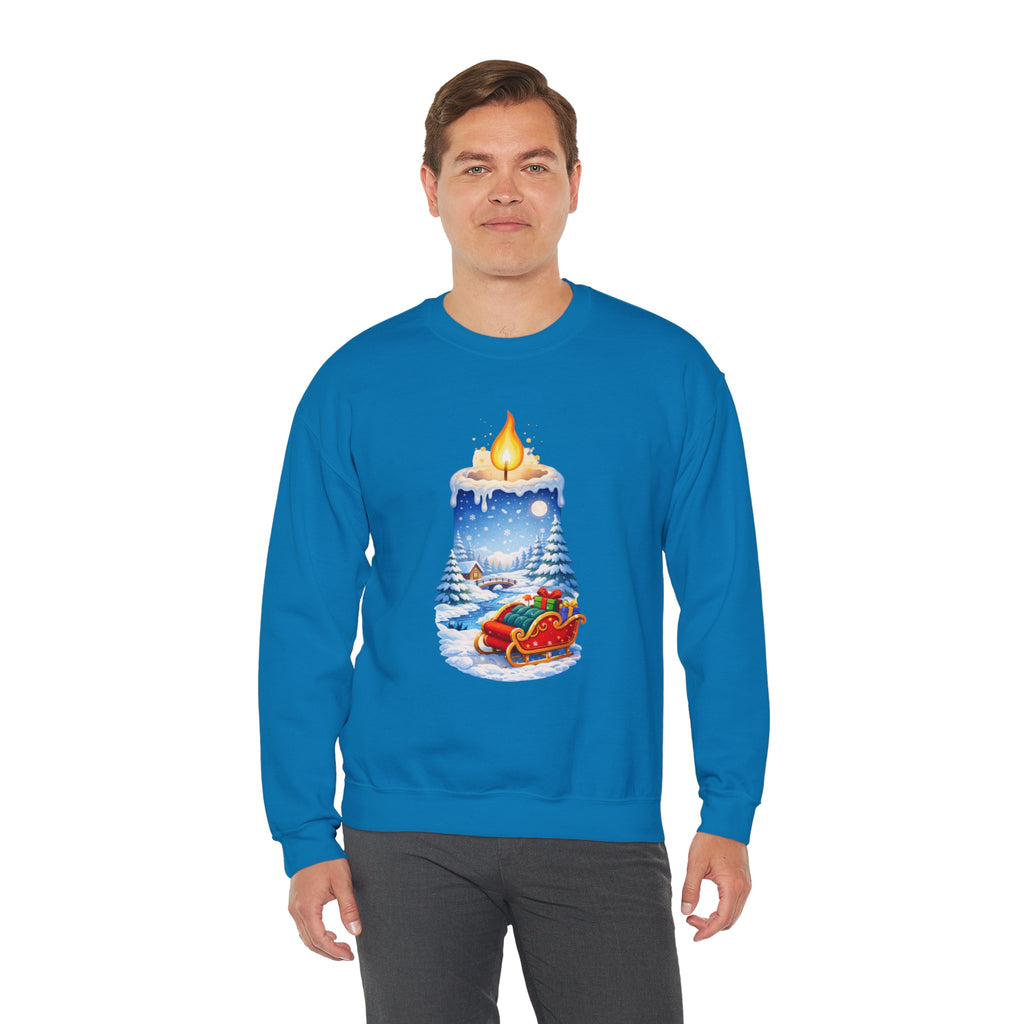 Christmas Candle -  Sweatshirt