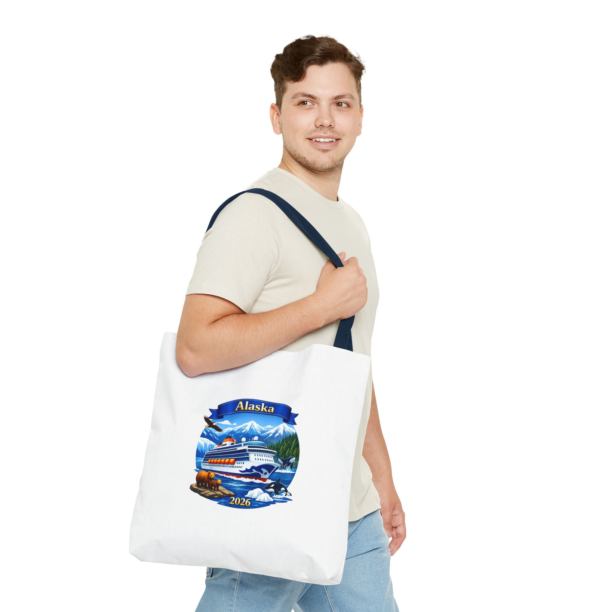 Alaska Cruise Ship - Tote - Customizable