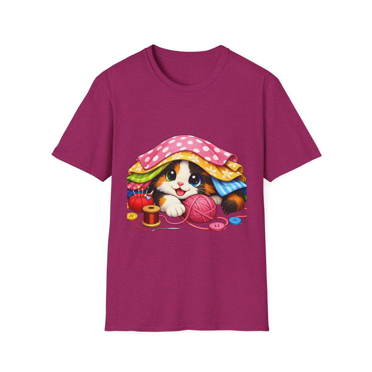 Calico Hiding in Fabric