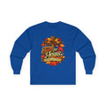Fall for Jesus Cause He never Leaves - Long Sleeve