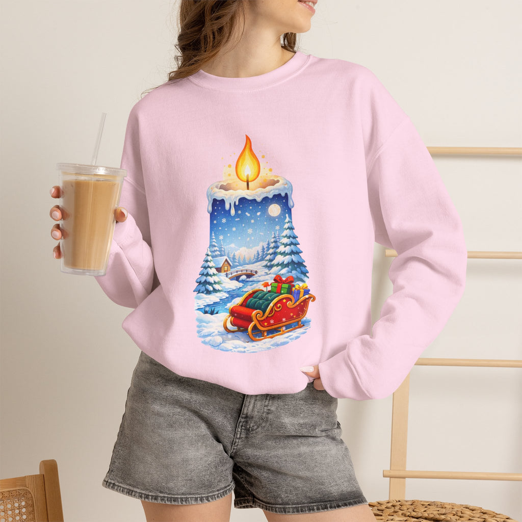 Christmas Candle -  Sweatshirt