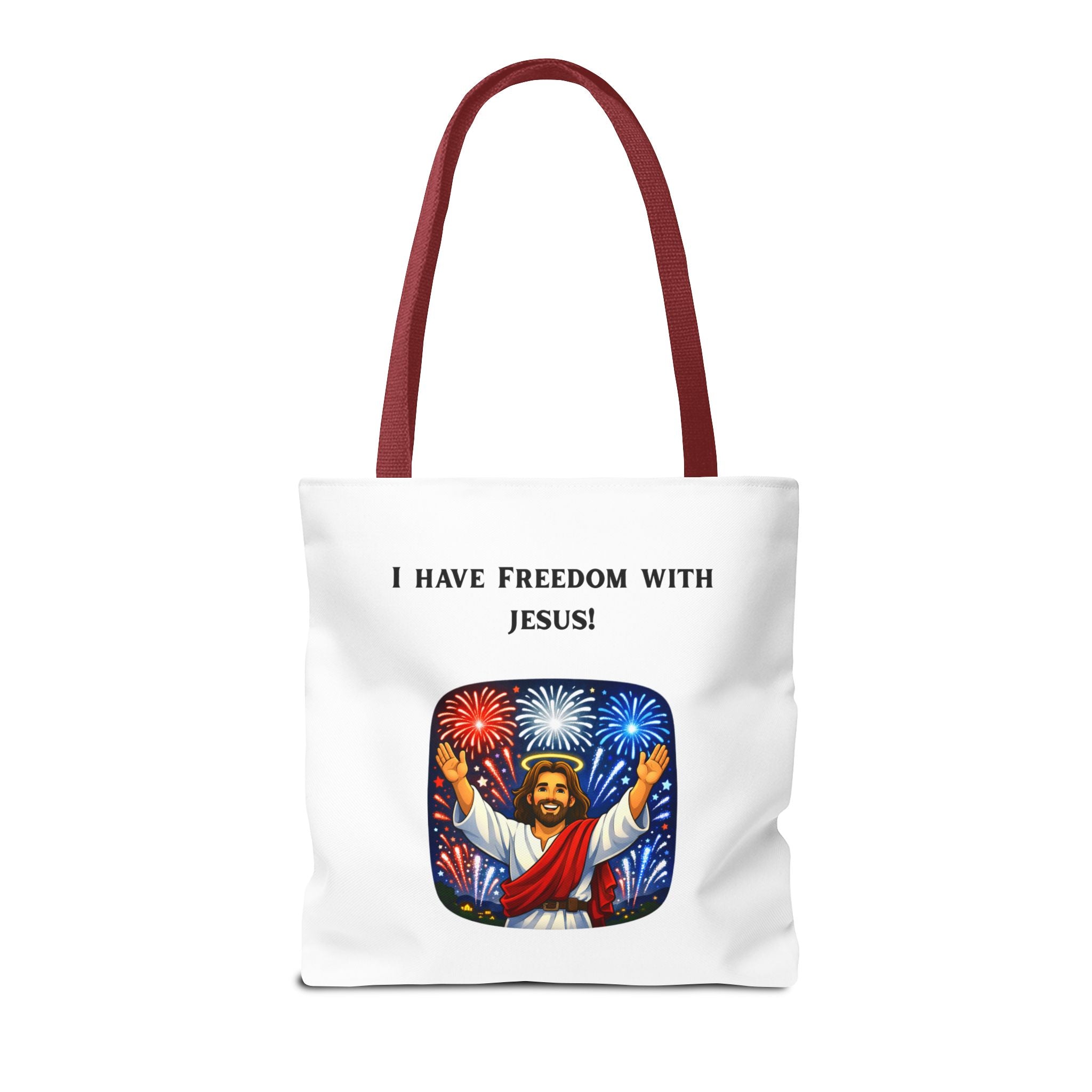 Tote Bag - I have freedom with Jesus!