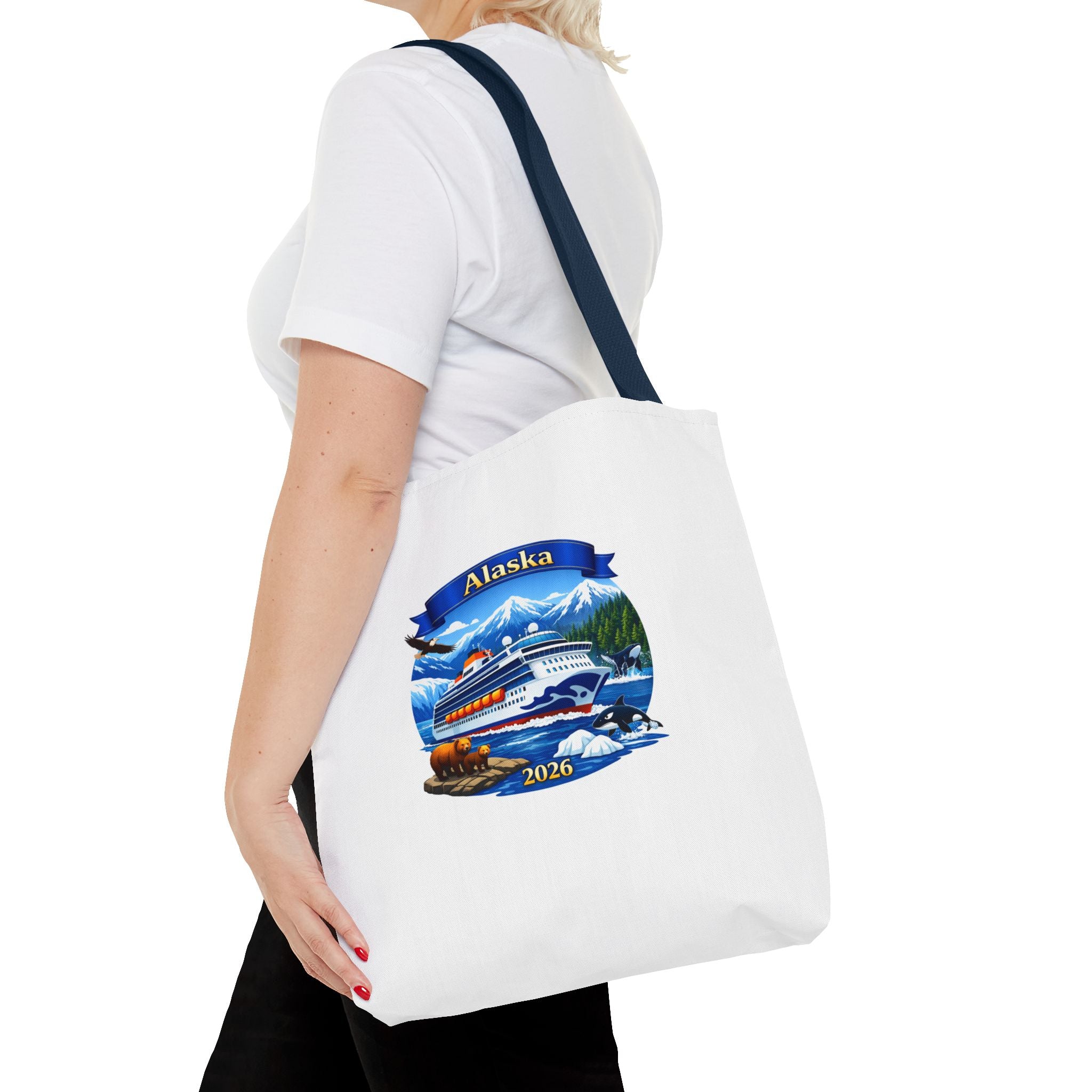 Alaska Cruise Ship - Tote - Customizable