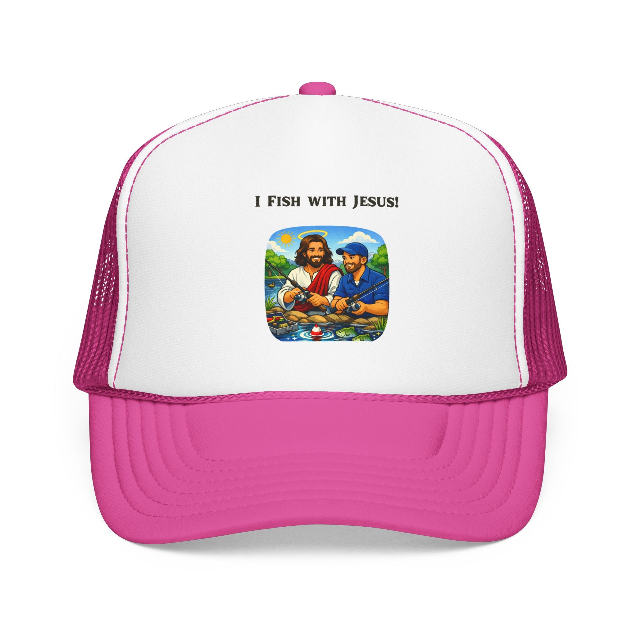 I Fish with Jesus - Hat