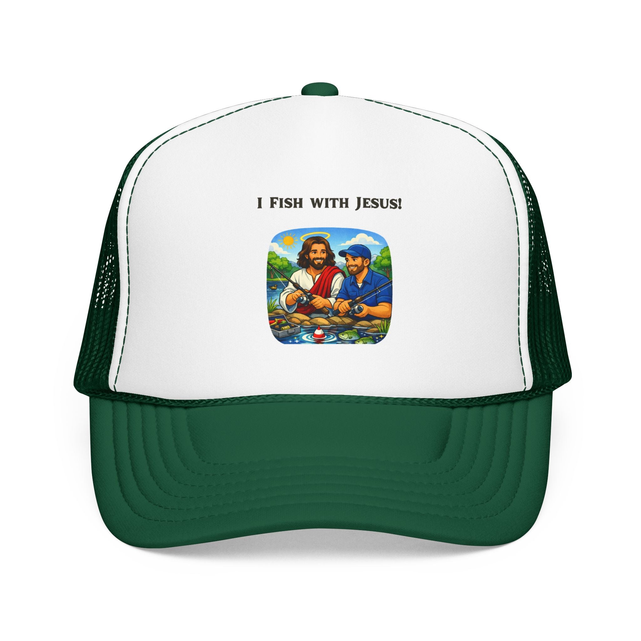 I Fish with Jesus - Hat
