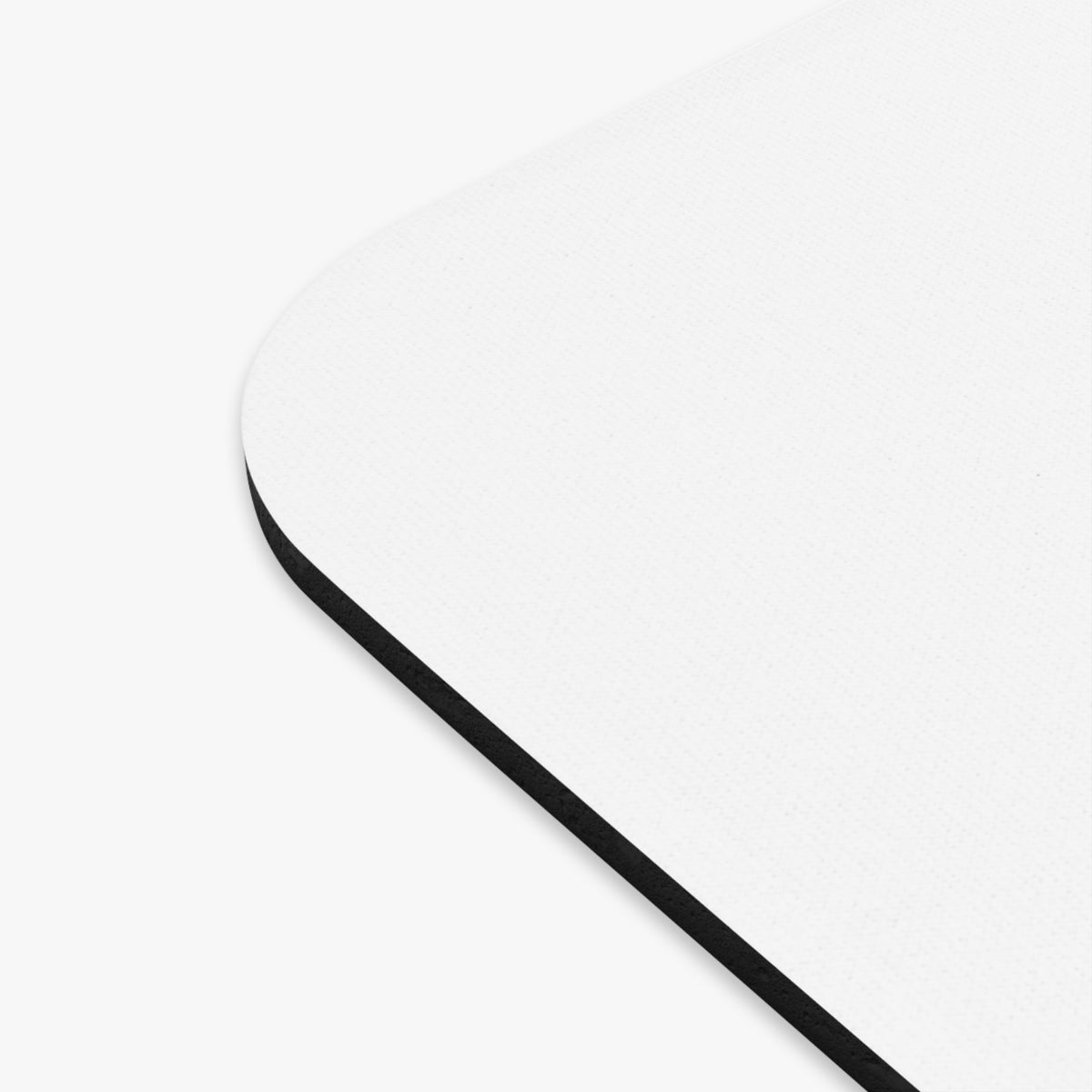 Mouse Pad (Rectangle) - Kitty Hiding in Fabric