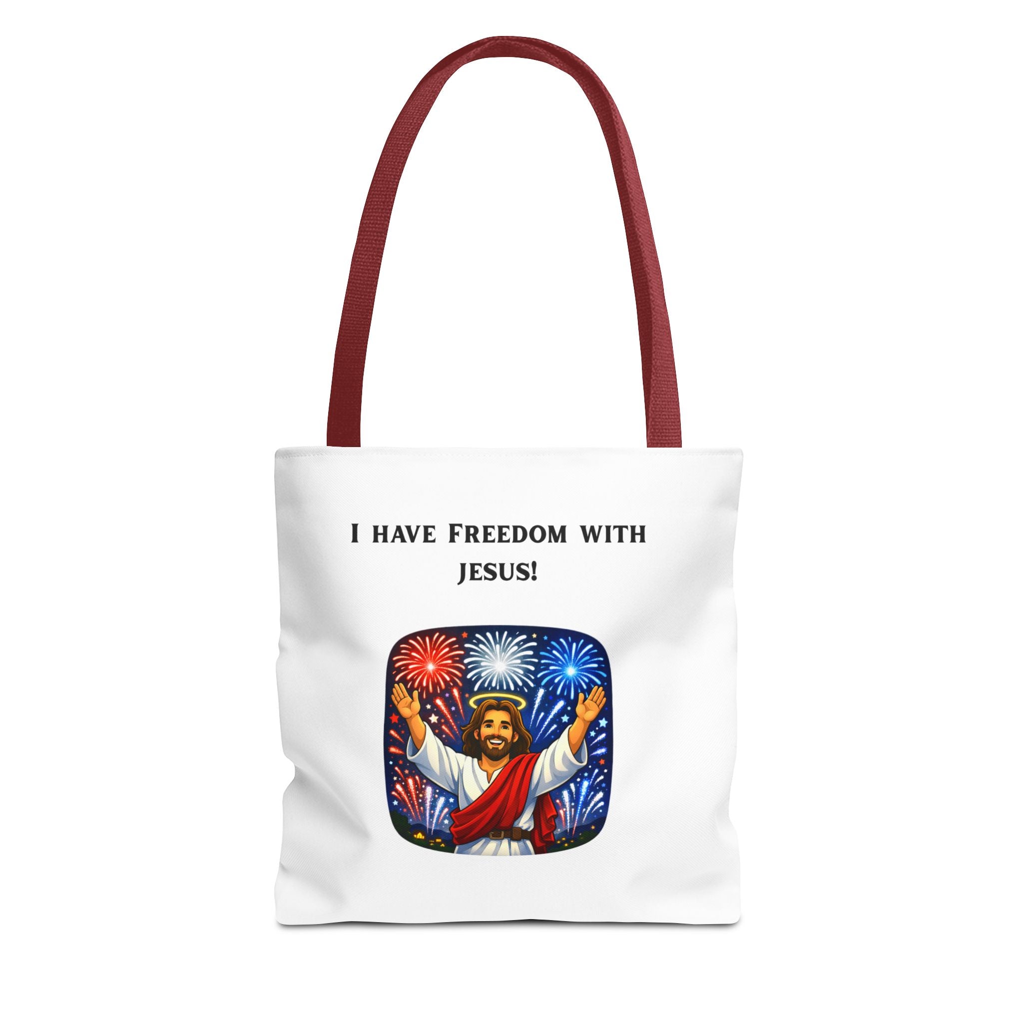 Tote Bag - I have freedom with Jesus!