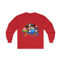 Puppy Playing with Yarn - Long Sleeve Tee