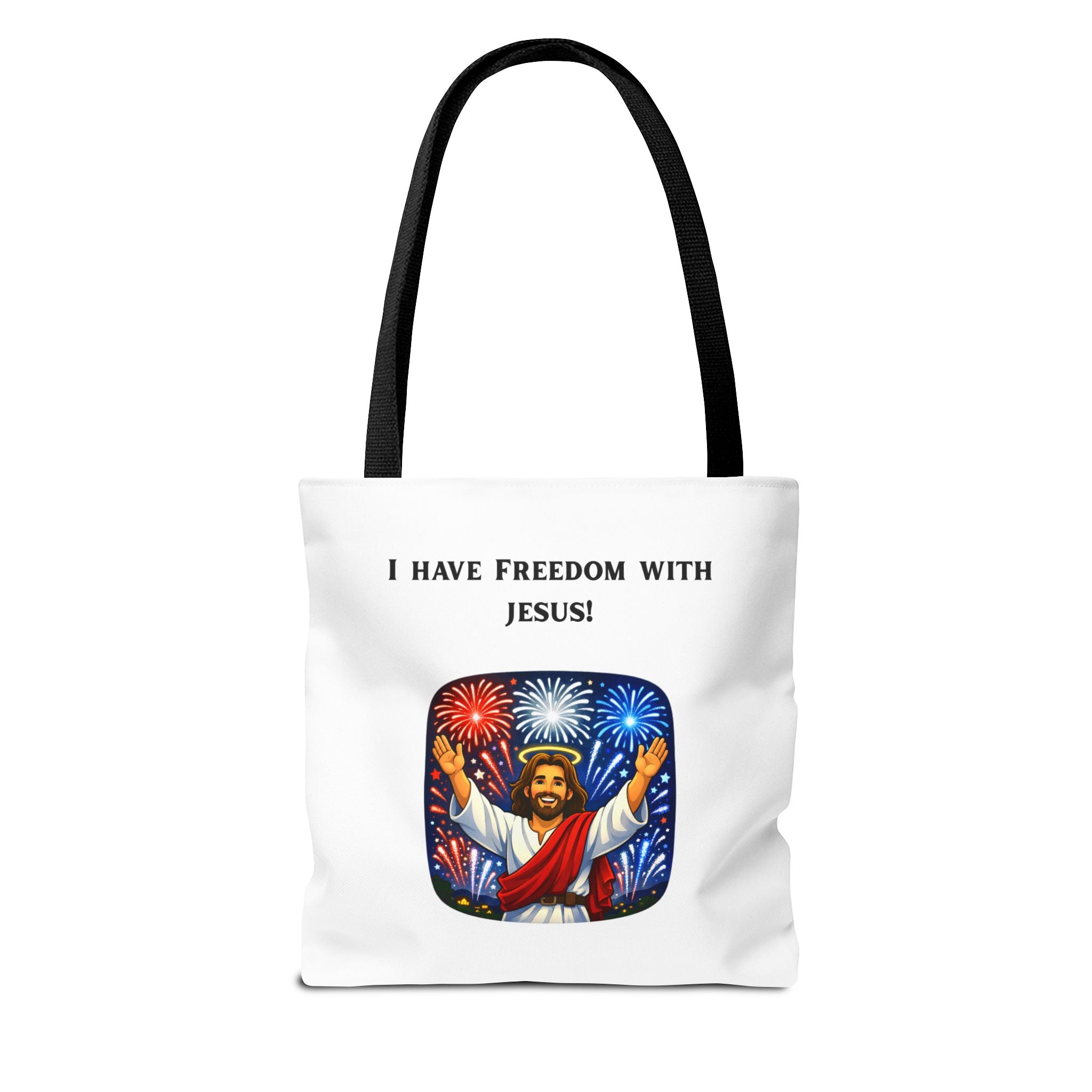 Tote Bag - I have freedom with Jesus!