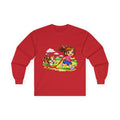 Kitty Chasing Ribbon - Long Sleeve Tee