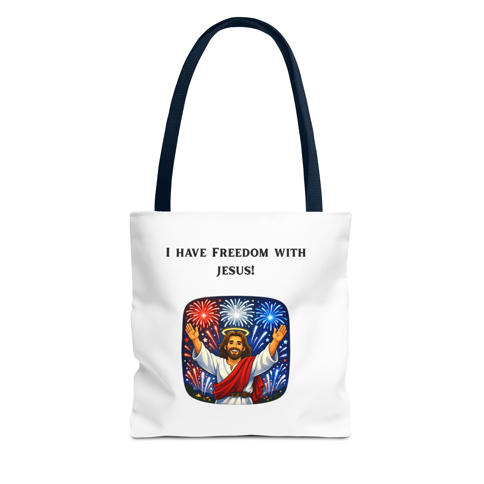 Tote Bag - I have freedom with Jesus!