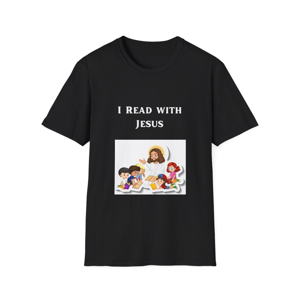 I Read with Jesus T-Shirt for Men and Women