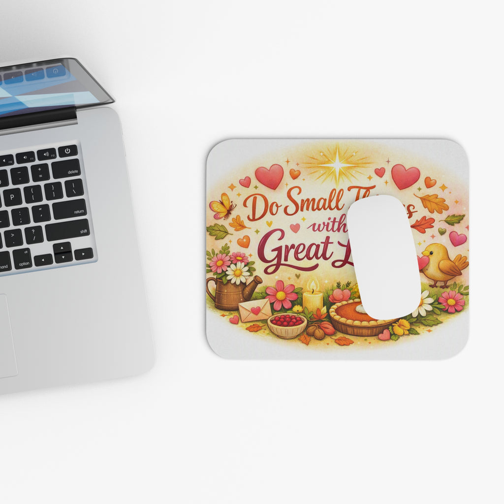 Mouse Pad (Rectangle) - Great Love!