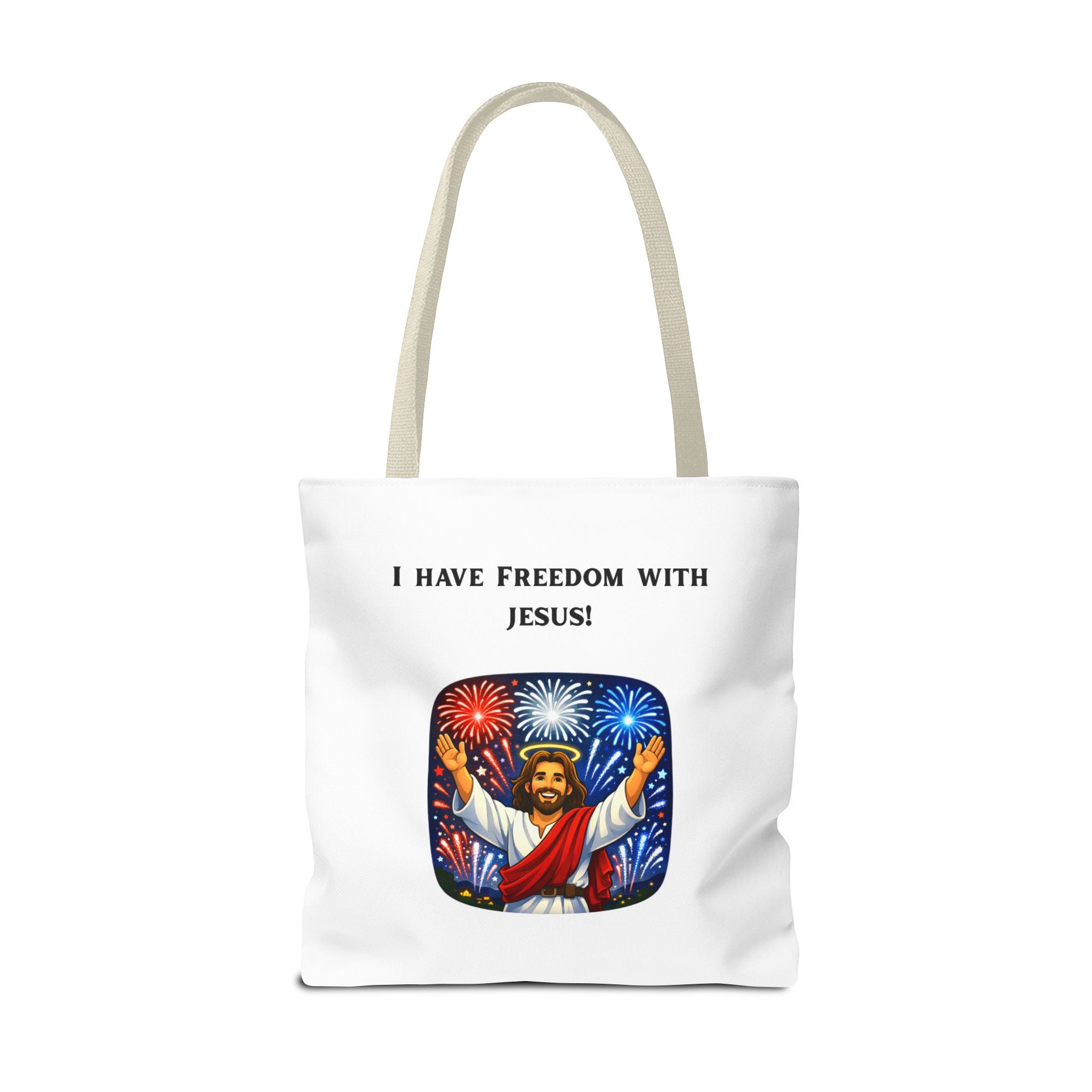 Tote Bag - I have freedom with Jesus!