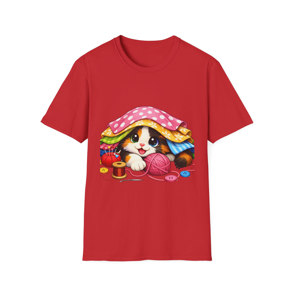 Calico Hiding in Fabric