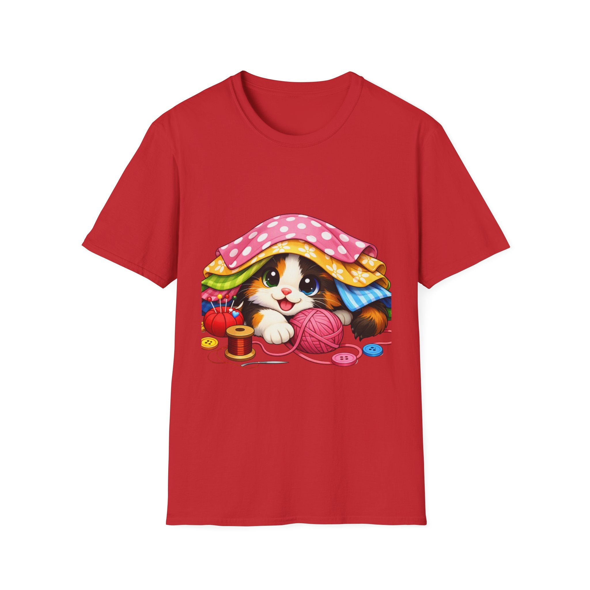 Calico Hiding in Fabric