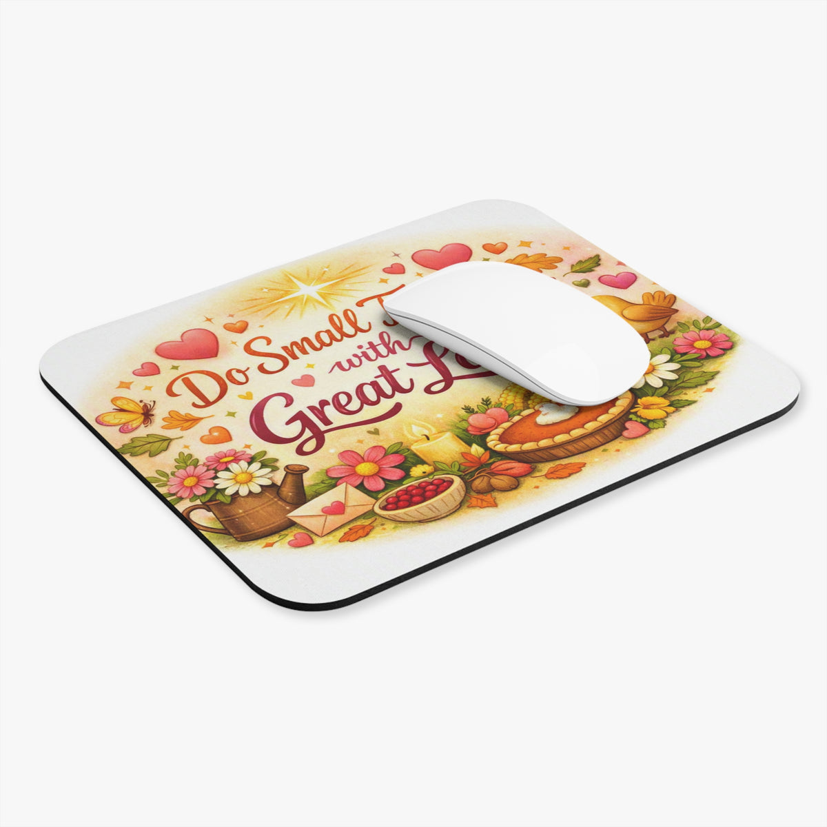 Mouse Pad (Rectangle) - Great Love!