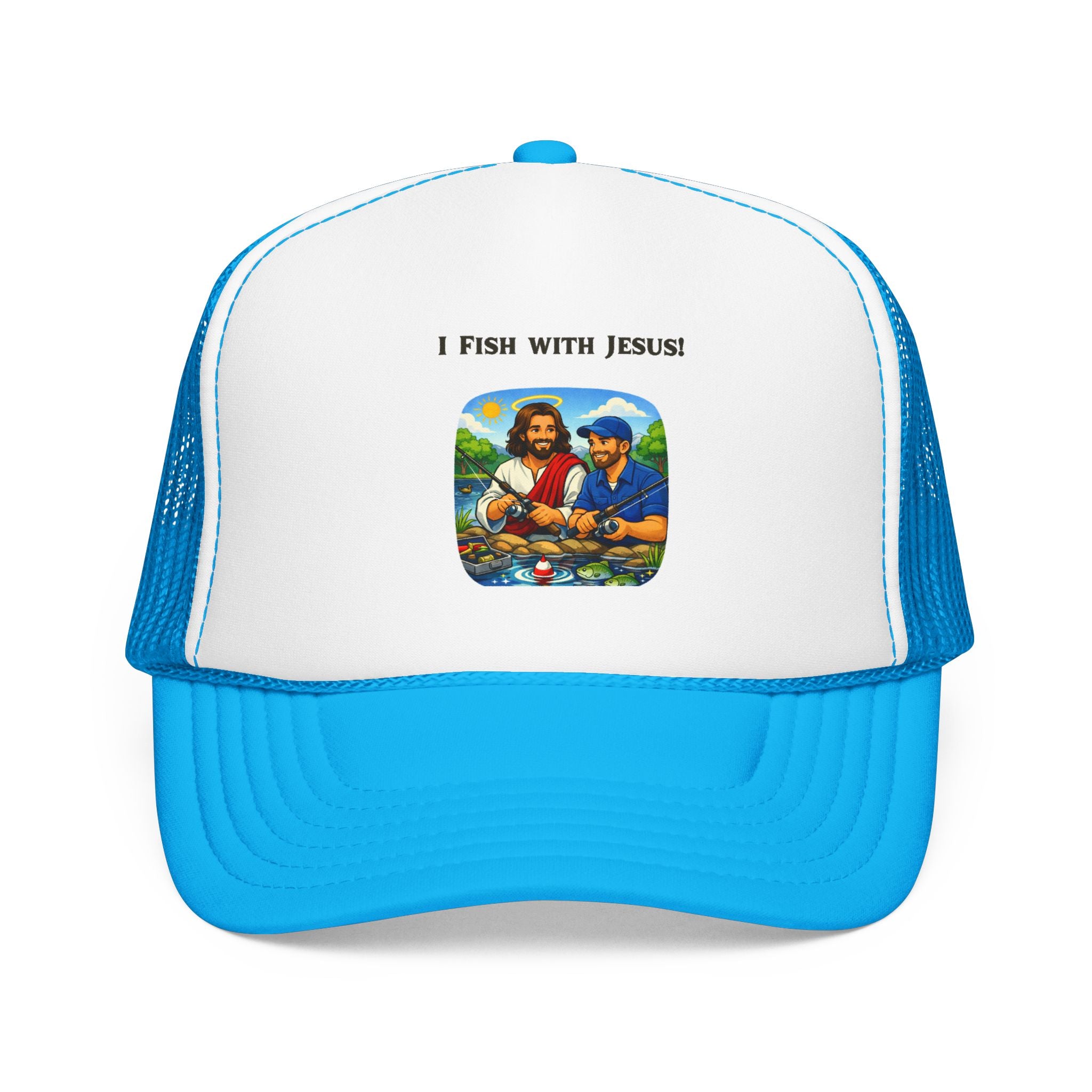 I Fish with Jesus - Hat