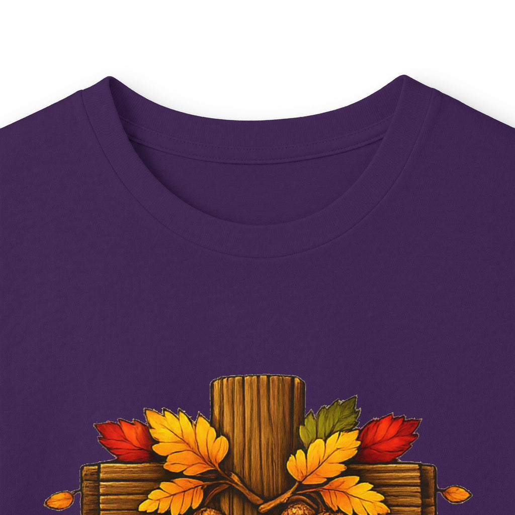 Fall for Jesus Cause He never Leaves - Long Sleeve