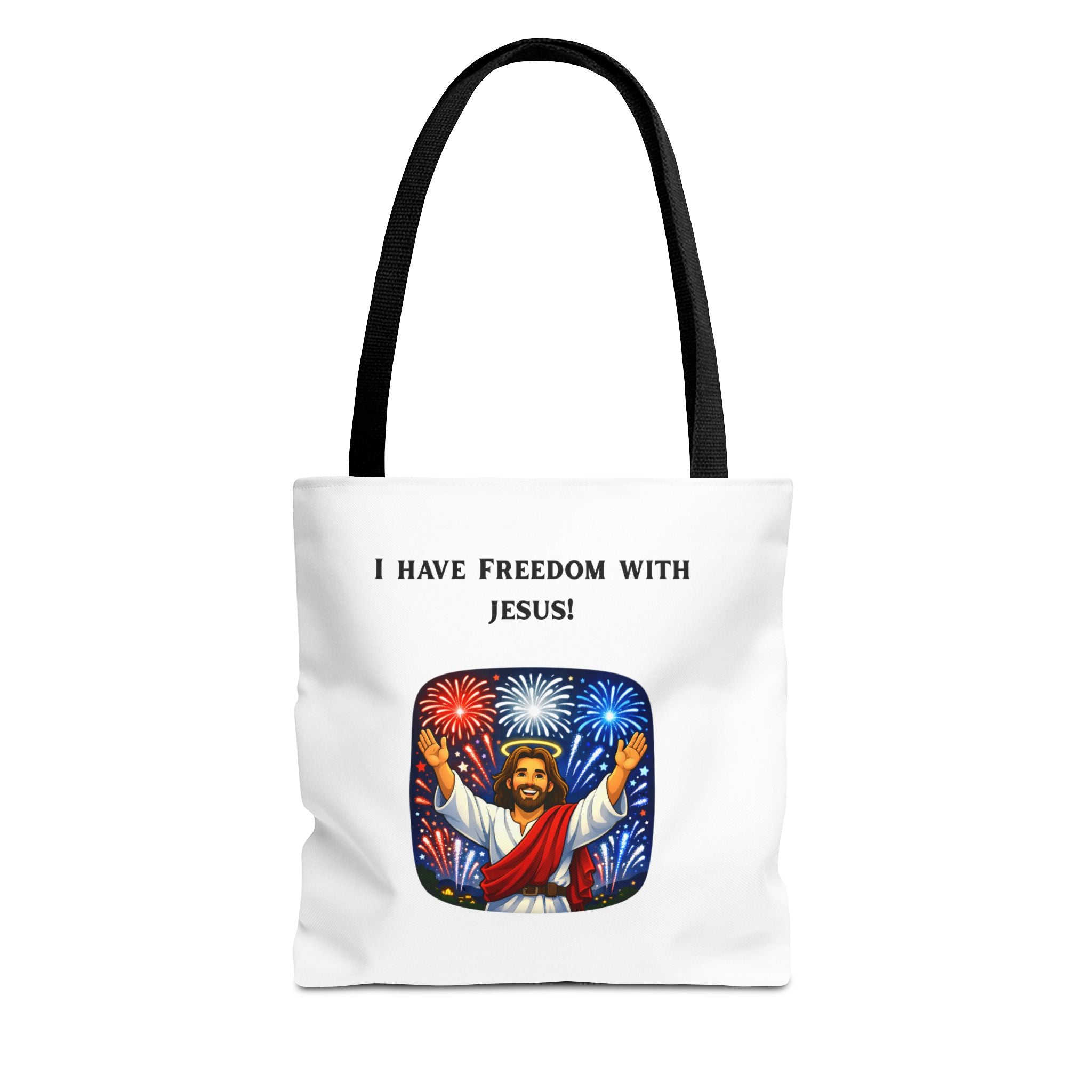 Tote Bag - I have freedom with Jesus!