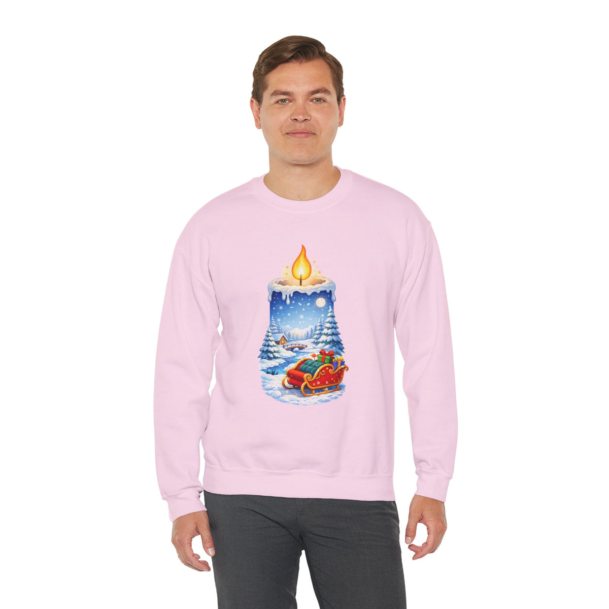 Christmas Candle -  Sweatshirt