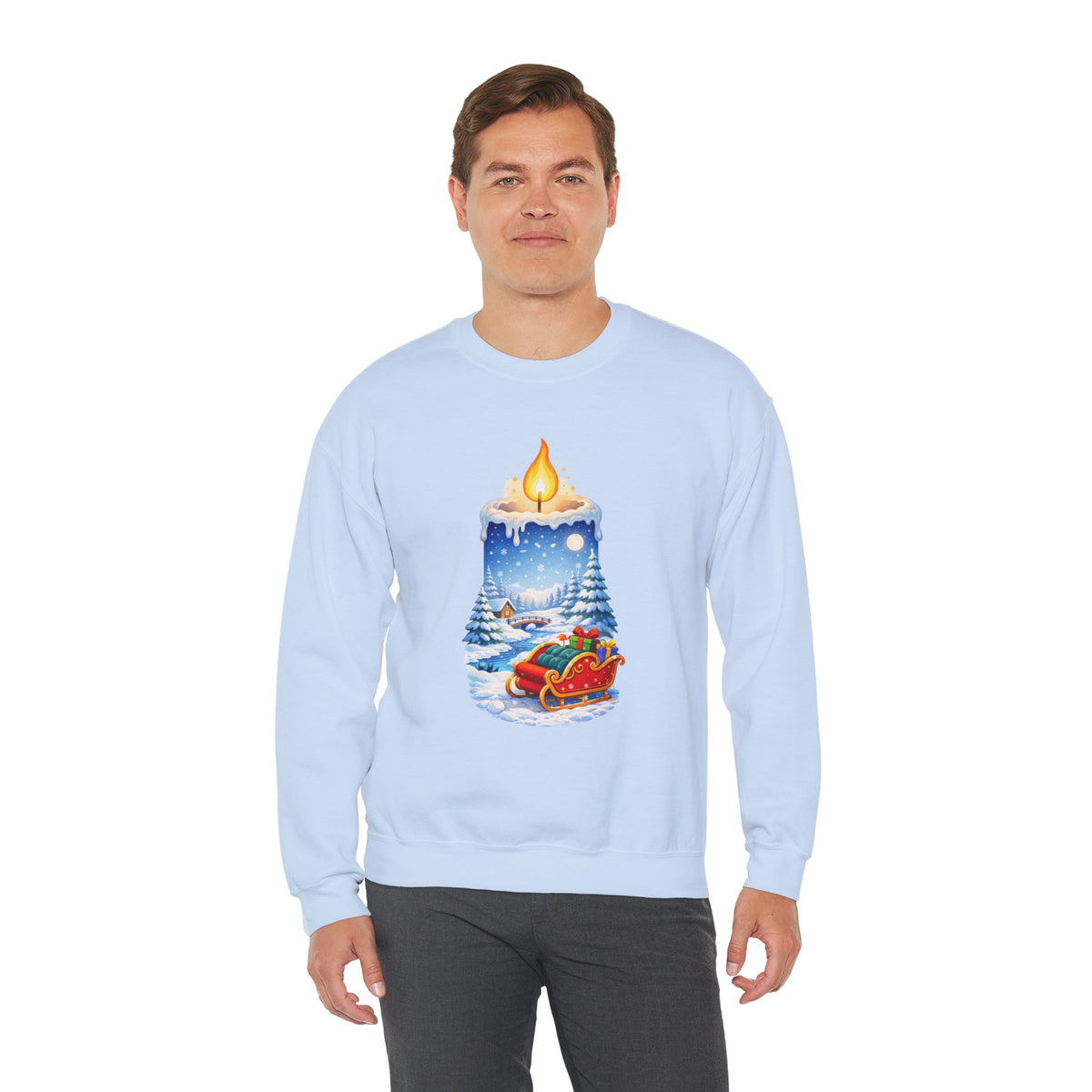 Christmas Candle -  Sweatshirt