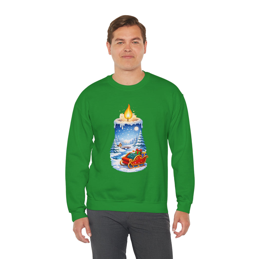Christmas Candle -  Sweatshirt