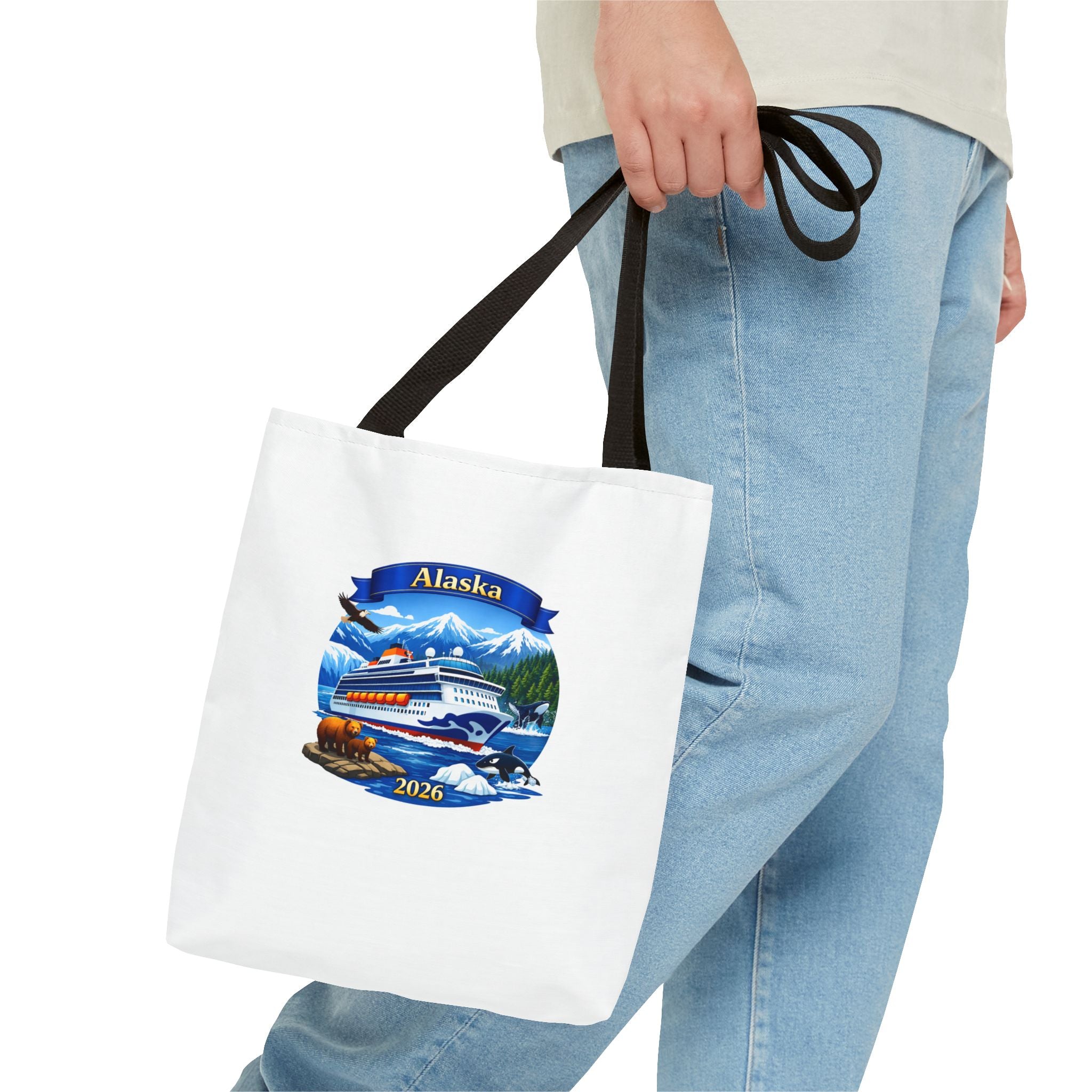 Alaska Cruise Ship - Tote - Customizable