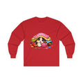 Calico Kitty Hiding in Fabric -  Long Sleeve Tee
