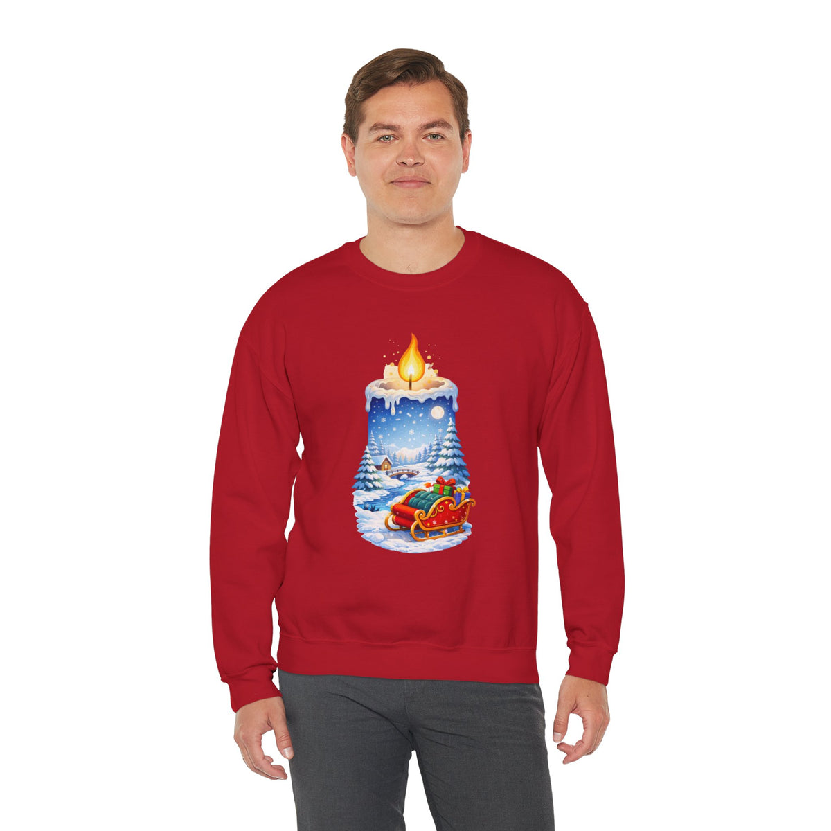 Christmas Candle -  Sweatshirt