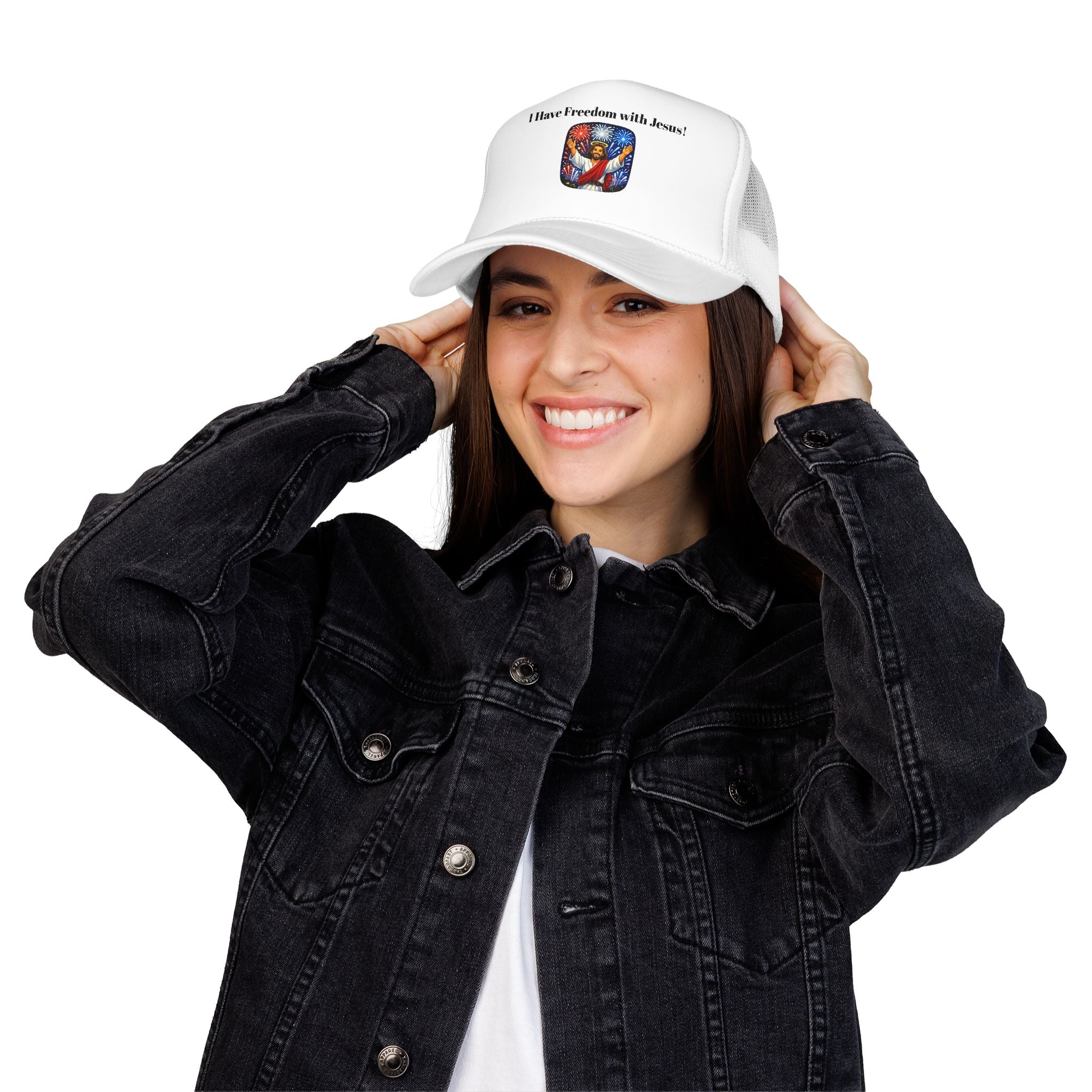 I Have Freedom with Jesus! Trucker Hat