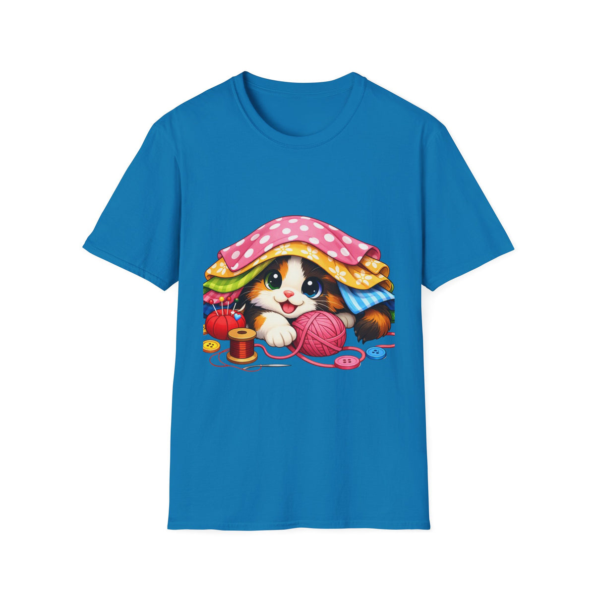 Calico Hiding in Fabric
