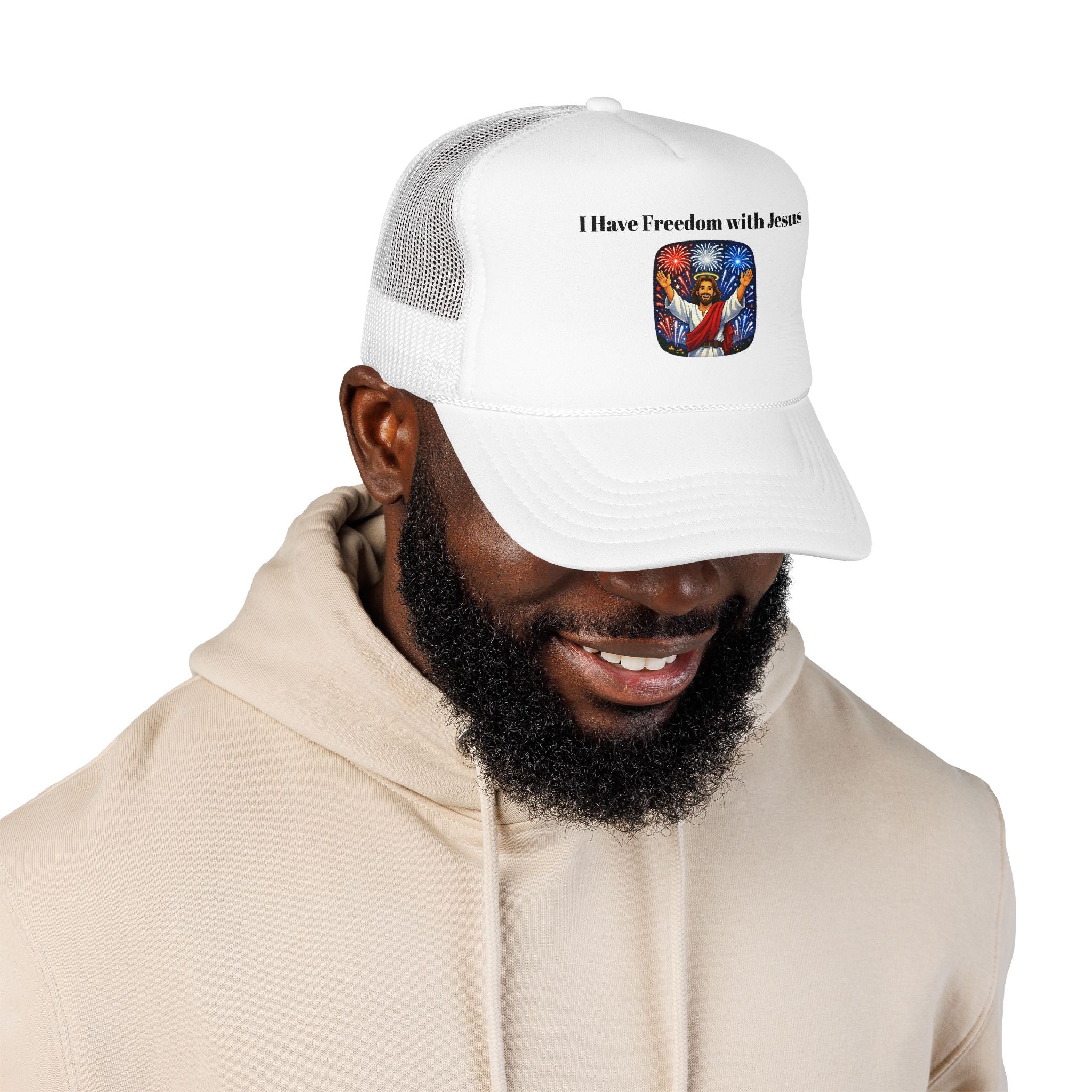 I Have Freedom with Jesus! Trucker Hat