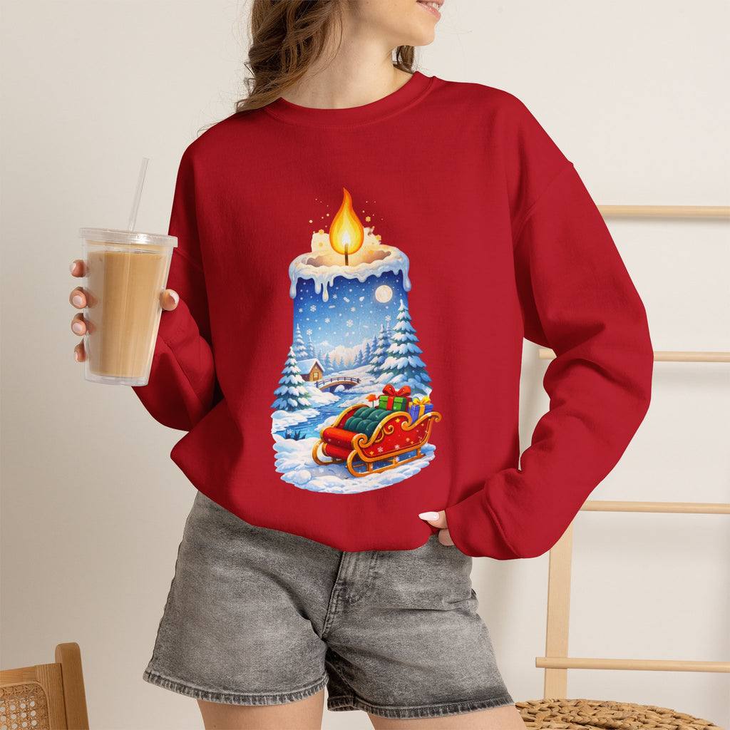 Christmas Candle -  Sweatshirt