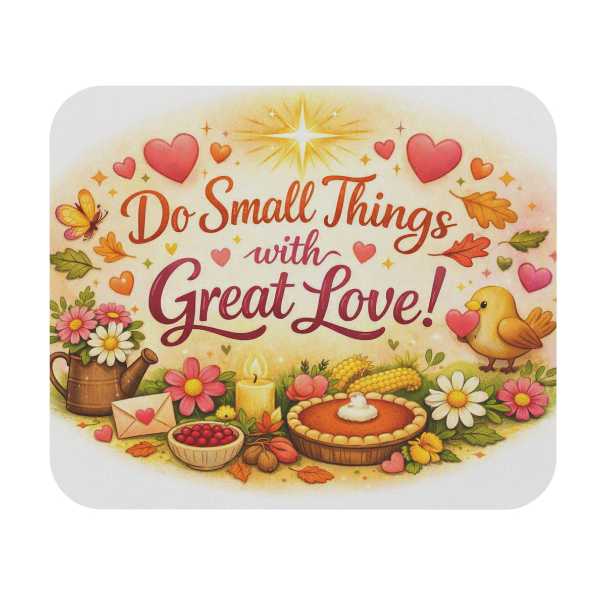 Mouse Pad (Rectangle) - Great Love!