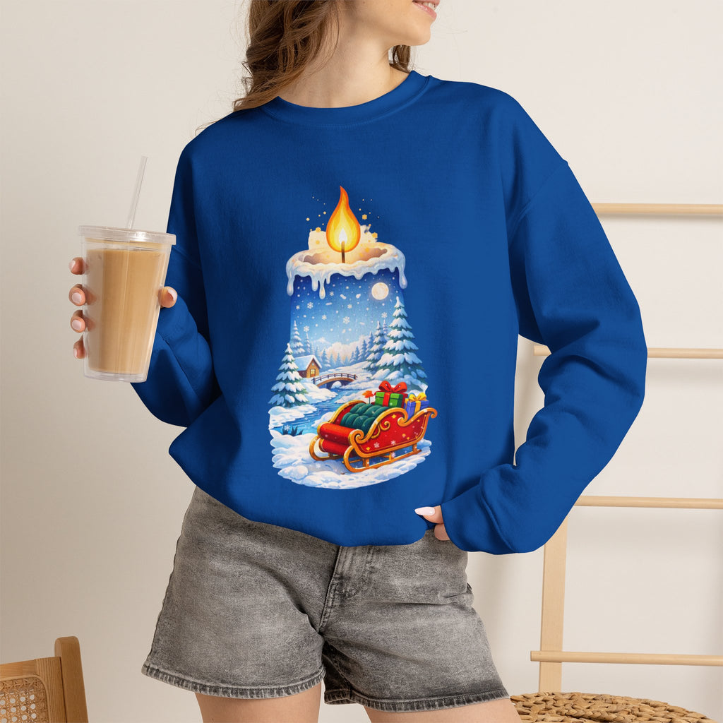 Christmas Candle -  Sweatshirt