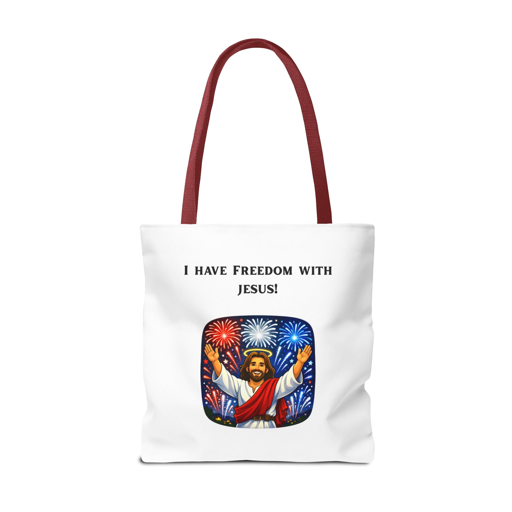 Tote Bag - I have freedom with Jesus!