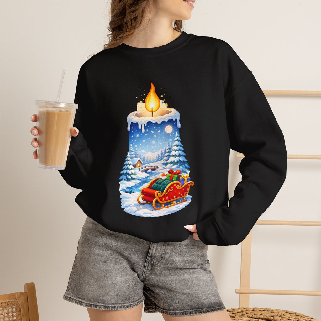 Christmas Candle -  Sweatshirt
