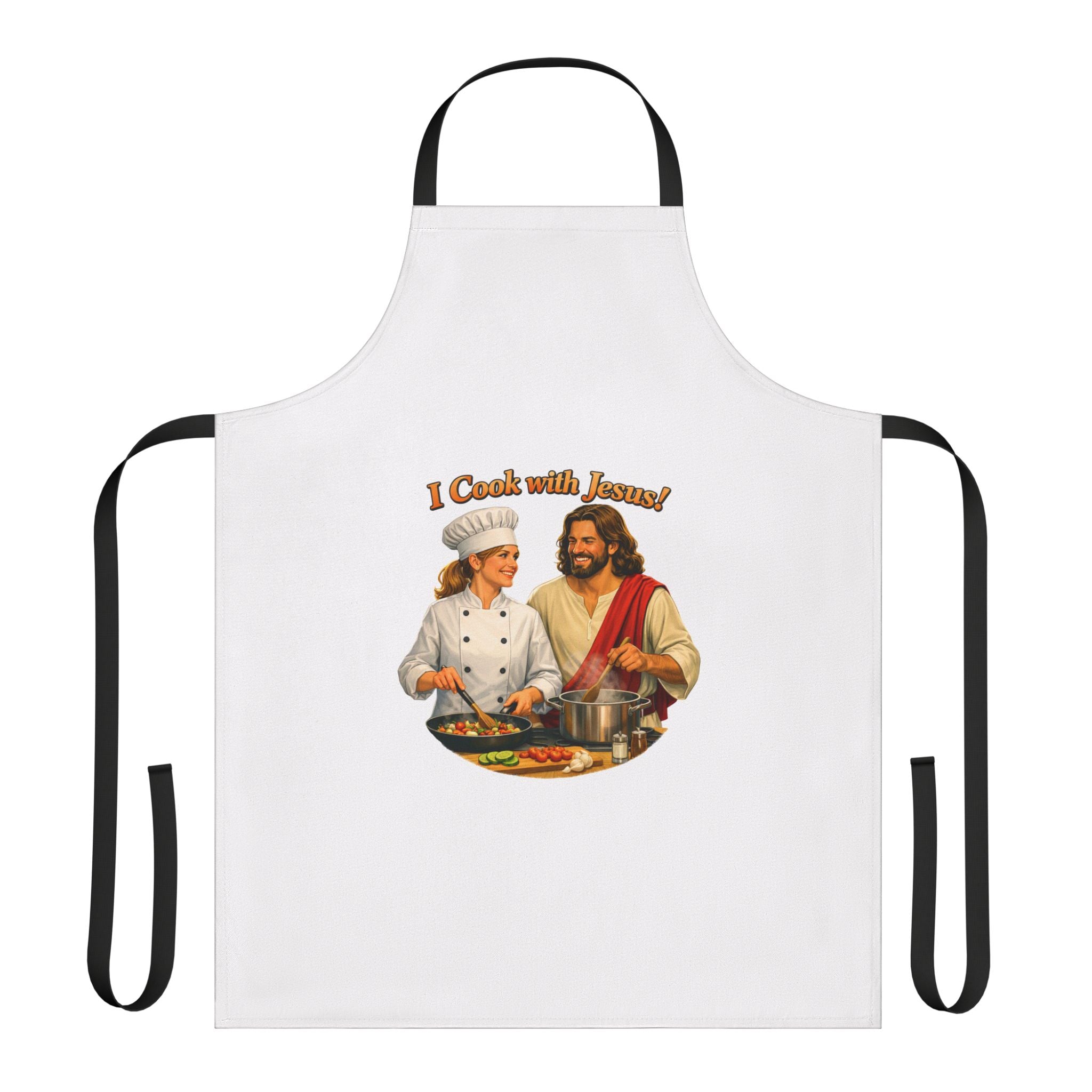 Apron - I Cook with Jesus!