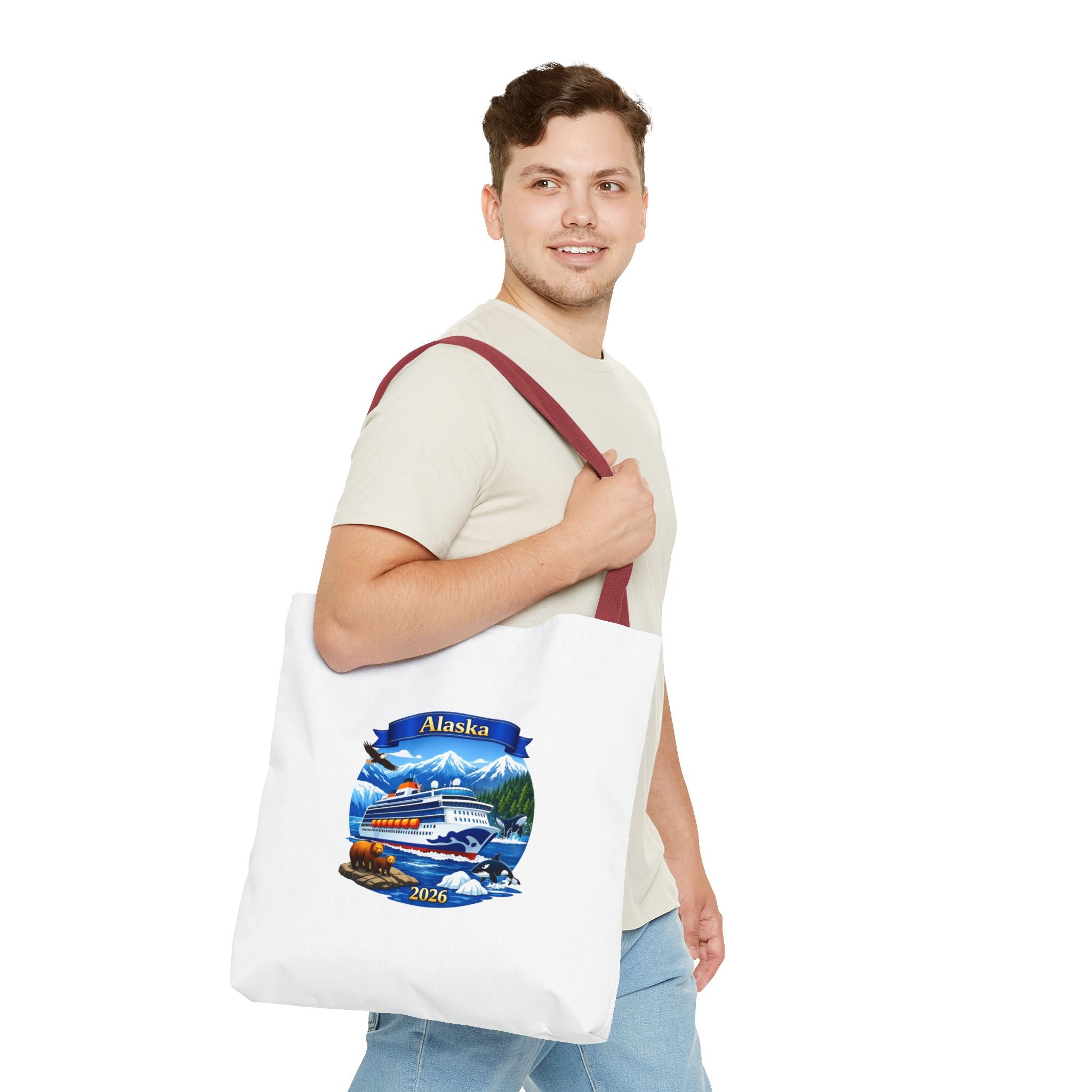 Alaska Cruise Ship - Tote - Customizable